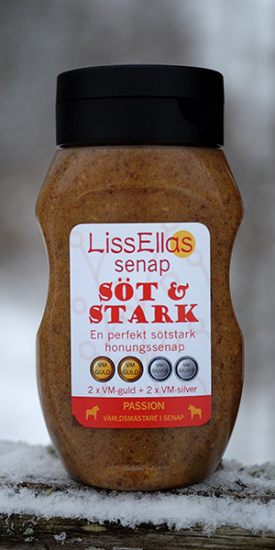 Söt & stark senap 300g