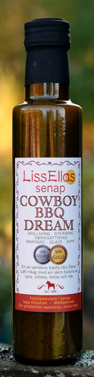 Cowboy BBQ Dream krydd/grillsås 225 ml 1