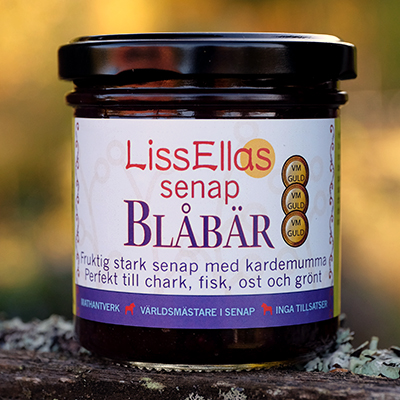 Blåbär bärsenap 150g 1