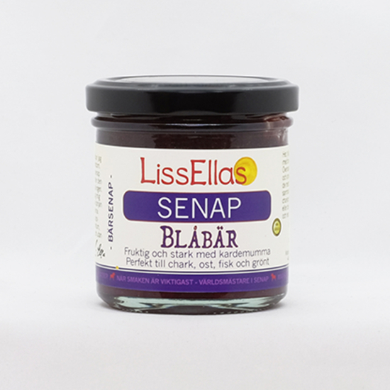 Blåbär bärsenap 150g 1