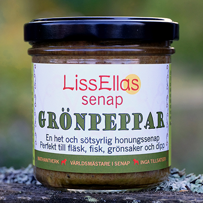 Grönpeppar senap 150g 1