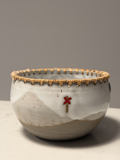 Skål fjäll med ledkryss och rotkant i gruppen Landshopping.se / Julmarknad / Julklappar / Julklappar för hemmet hos Landshopping (10115_434)