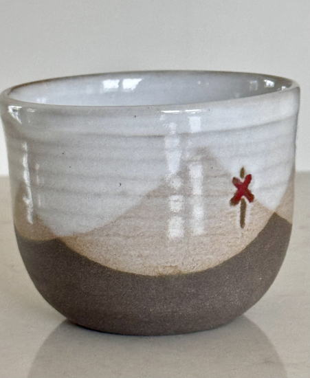 Mugg fjäll i gruppen Landshopping.se / Hem & Hantverk / Hantverk / Keramik hos Landshopping (10115_5)