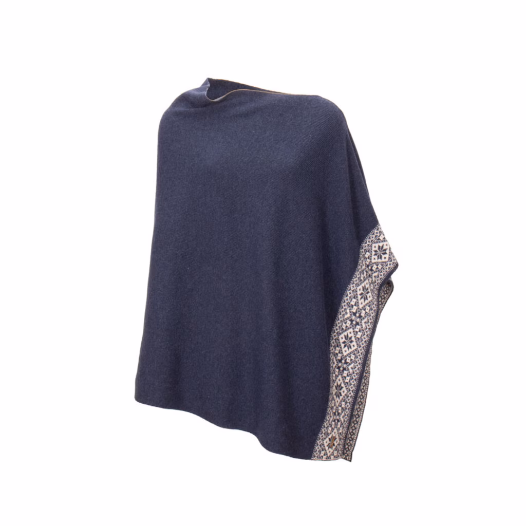 Grace Poncho blå
