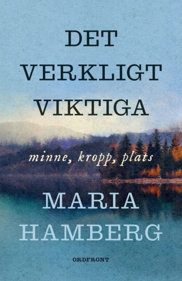 Det verkligt viktiga: Minne, kropp, plats i gruppen Landshopping.se / Böcker hos Landshopping (10133_9789177754725)