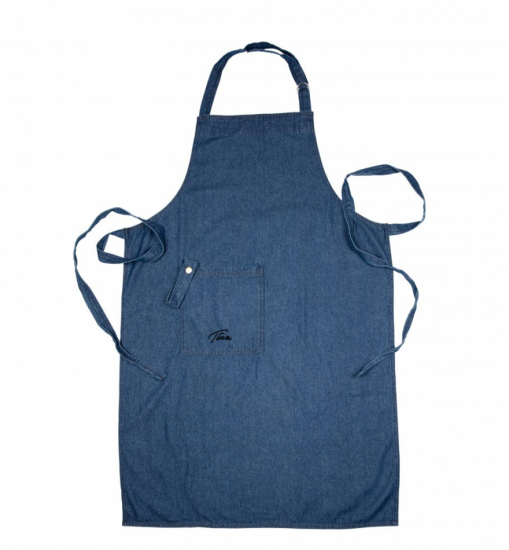 Krögarförkläde Denim 65X100cm