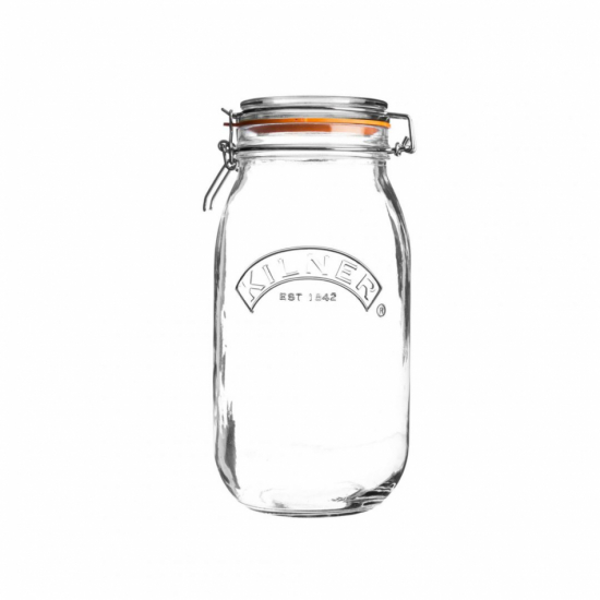 Konserveringsburk Bygel Kilner Rund 2 liter