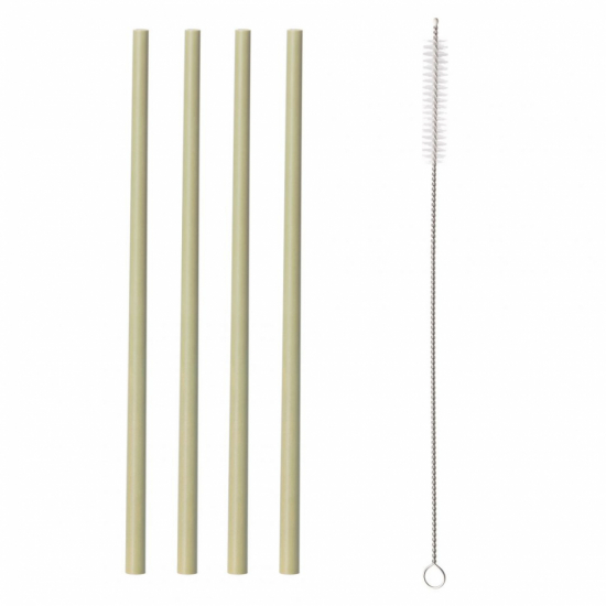 Bambu Sugrör 4-pack