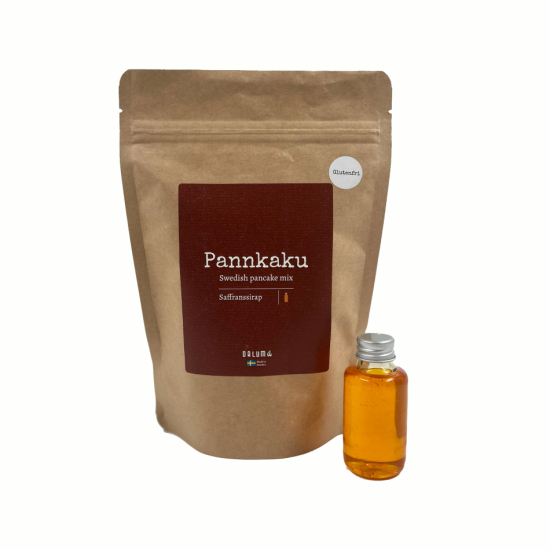 Friluftsmat Pannkaksmix med Saffansirap i gruppen Landshopping.se / Julmarknad / Julklappar / Julklappar till julklappsspelet hos Landshopping (10141_8)
