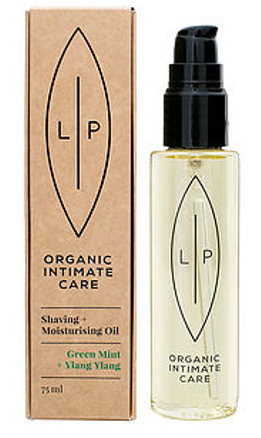 Shaving + Moisturising Oil, Green Mint + Ylang Ylang, 75ml