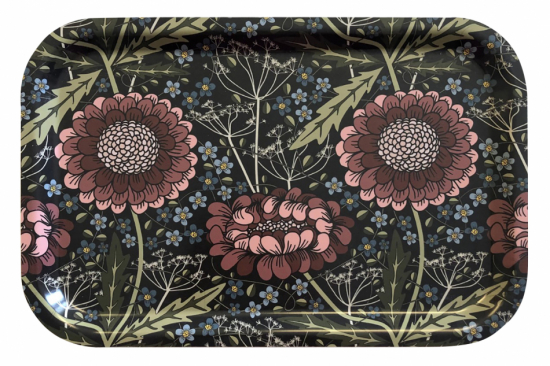 Bricka, Flowery Garden 33x21 cm 1