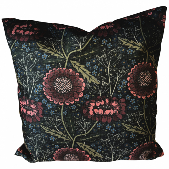 Kuddfodral, Flowery Garden 43x43 cm i gruppen Landshopping.se / Hem & Hantverk / Hantverk / Textil hos Landshopping (10155_12042)