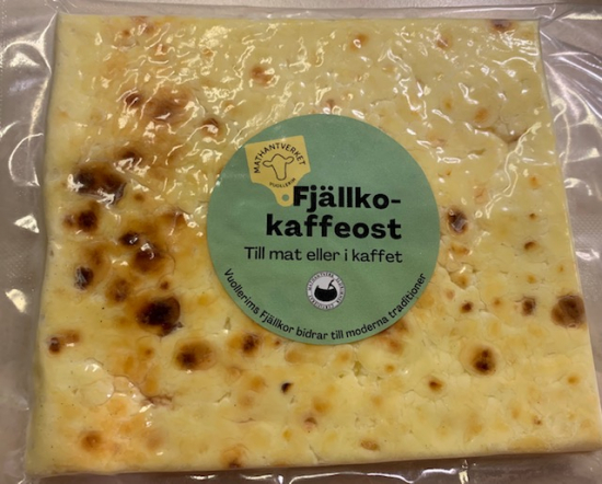 Fjällko-kaffeost från Vuollerim 1