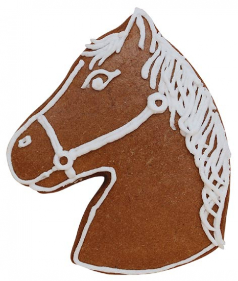 Pepparkaksform Hästhuvud