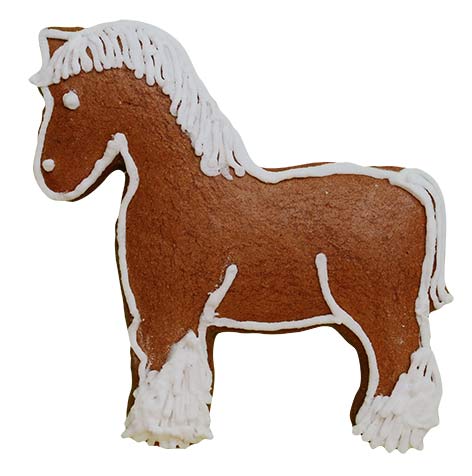 Pepparkaksform Häst stor