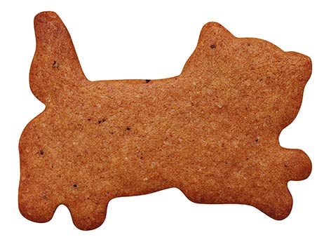Pepparkaksform lekande katt ca 6,5 x  4,5 cm