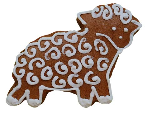 Pepparkaksform får sidan
