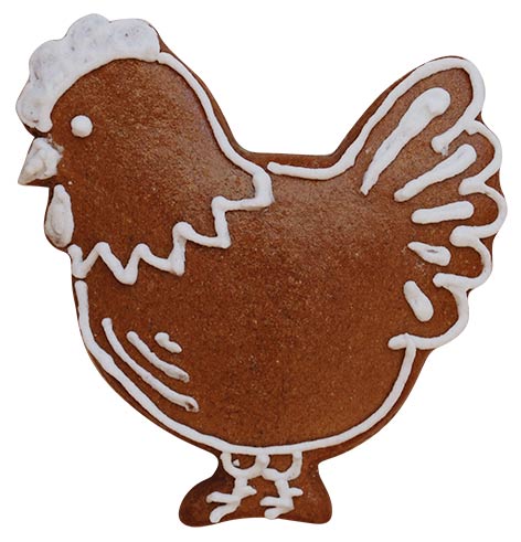 Pepparkaksform Höna