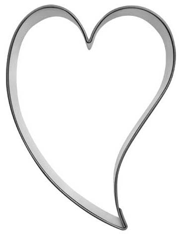 Form snett hjärta