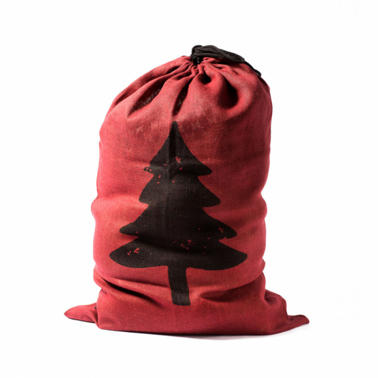 Julklappssäck - Röd