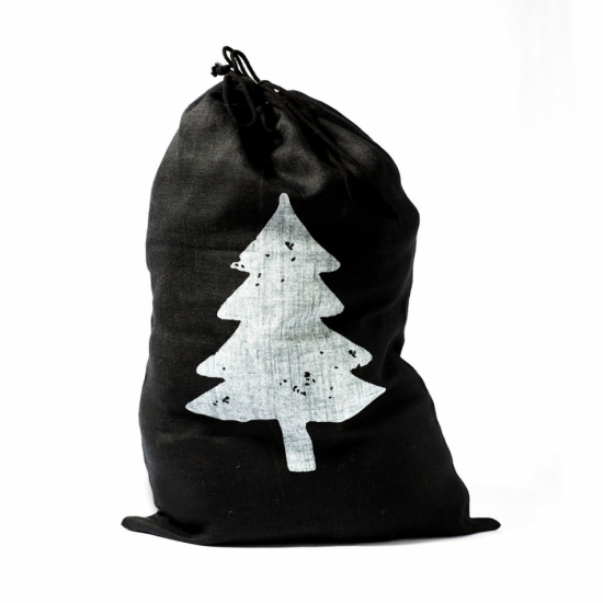 Julklappssäck - Svart