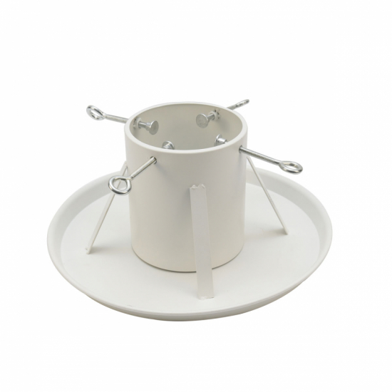Julgransfot Stand Deluxe - Vit