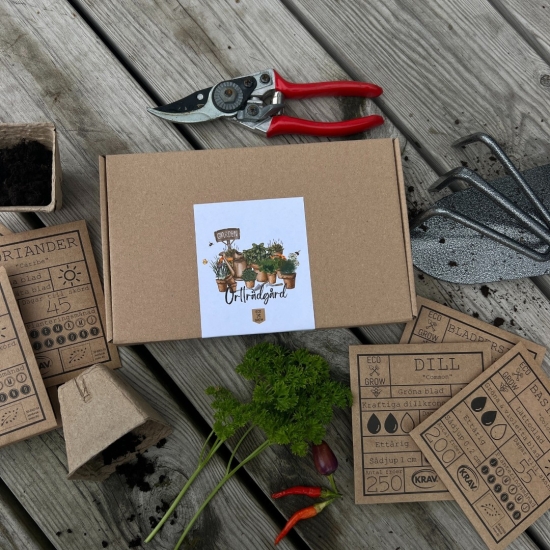 Fröpaket - Örtträdgården i gruppen Landshopping.se / Trädgård / Fröer hos Landshopping (10194_7350153562010)