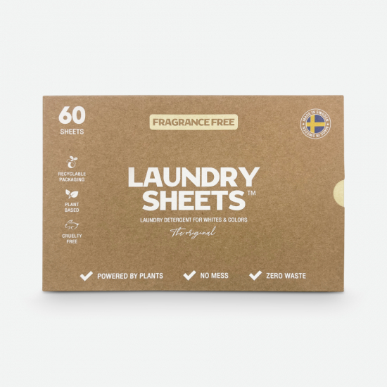 Laundry Sheets - Fragrance Free, 60-pack