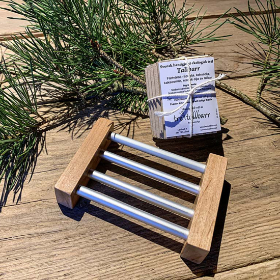 Tvålkopp, amerikansk al och aluminium