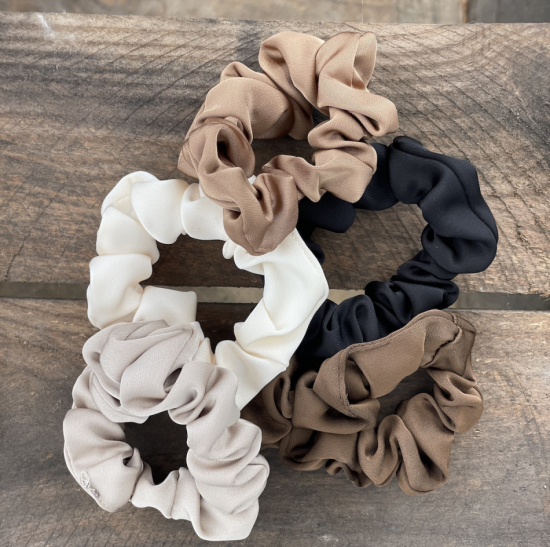 Scrunchie – 5 pack hårsnodd i gruppen Landshopping.se / Hud & Hälsa hos Landshopping (10234_snodd373)