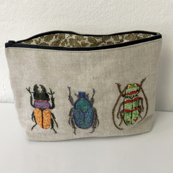 Broderikit - Väska, 3 baggar