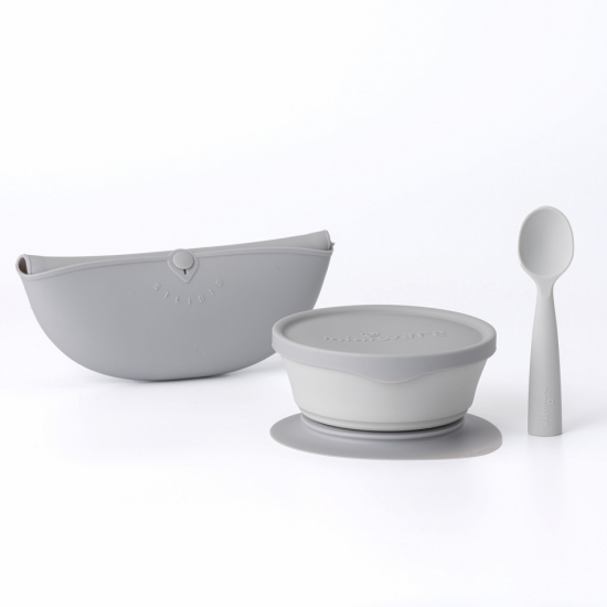 First Bites Deluxe - Grey/Grey