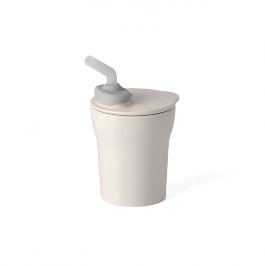 1-2-3 Sip! Cup - Vanilla/Grey i gruppen Landshopping.se / Kök & Matlagning / Dukning & Servering / Muggar & koppar hos Landshopping (10248_MWSCVG)