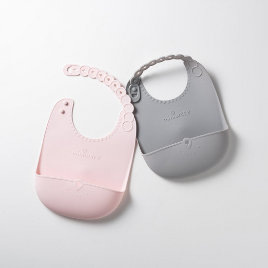 Roll & Lock 2-pack - Grey + Cotton Candy