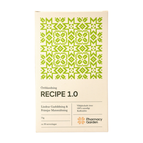 Recipe 1.0 - Matsmältningsfokus