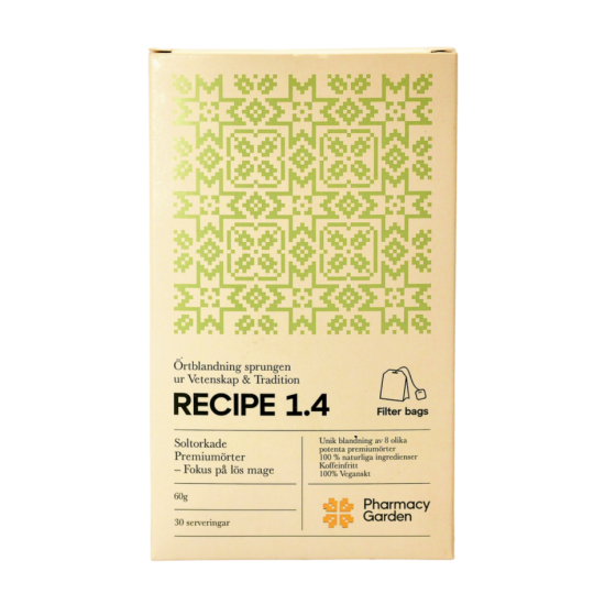 Recipe 1.4 - Örtte med Fokus på lös mage