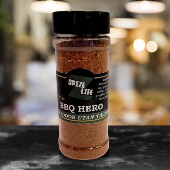 Grillkrydda/Rub BBQ Hero med fem lökar