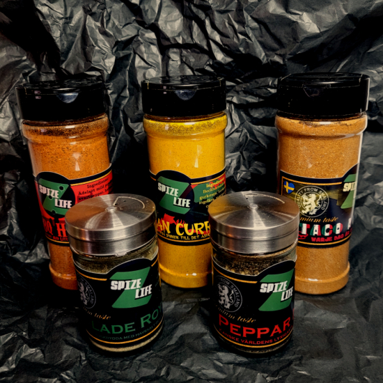 Kryddor i presentförpackning (5 st) i gruppen Landshopping.se / Kök & Matlagning / Livsmedel hos Landshopping (10253_1022)