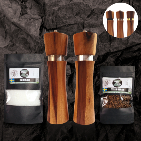 Salt- och pepparkvarn i presentförpackning i gruppen Landshopping.se / Kök & Matlagning / Kökstillbehör hos Landshopping (10253_2005)