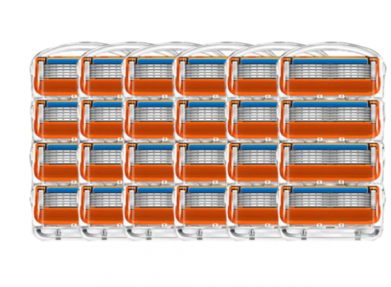 24-Pack ProGlide rakblad för Gillette Fusion Män
