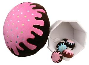 Muffinspall rosa
