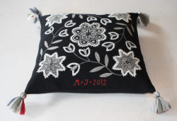 Materialsats yllekudde