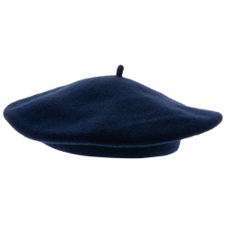 Amelie Wool Beret Navy blue