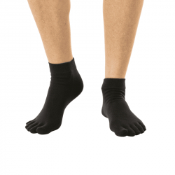 FIVE QUARTER TÅSTRUMPOR 3 PACK - Brilliant Black