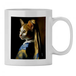 Mugg: konstkatter – Vermeer