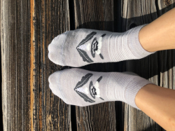 Golfstrumpa kurbits grå strl. 40-43