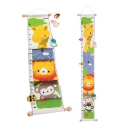 Längdmätare - en väggdekoration med mätsticka för barn - Plantoys