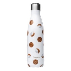 Isolerad vattenflaska av metall 500 ml Coconut - Qwetch