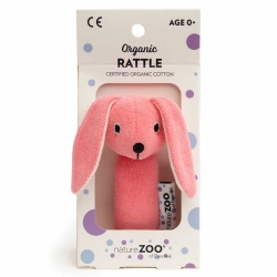 Babyskallra kanin av ekobomull - NatureZOO