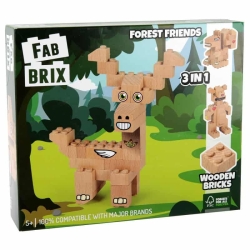 FabBrix Skogsdjur - träklossar av FSC-cert. trä
